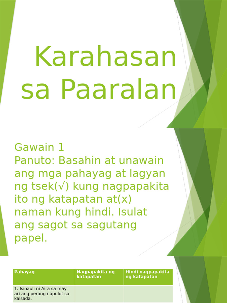 Karahasan sa Paaralan | PDF