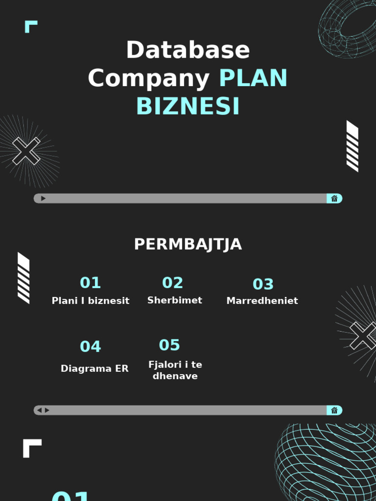 Database Company Business Plan by Slidesgo | PDF