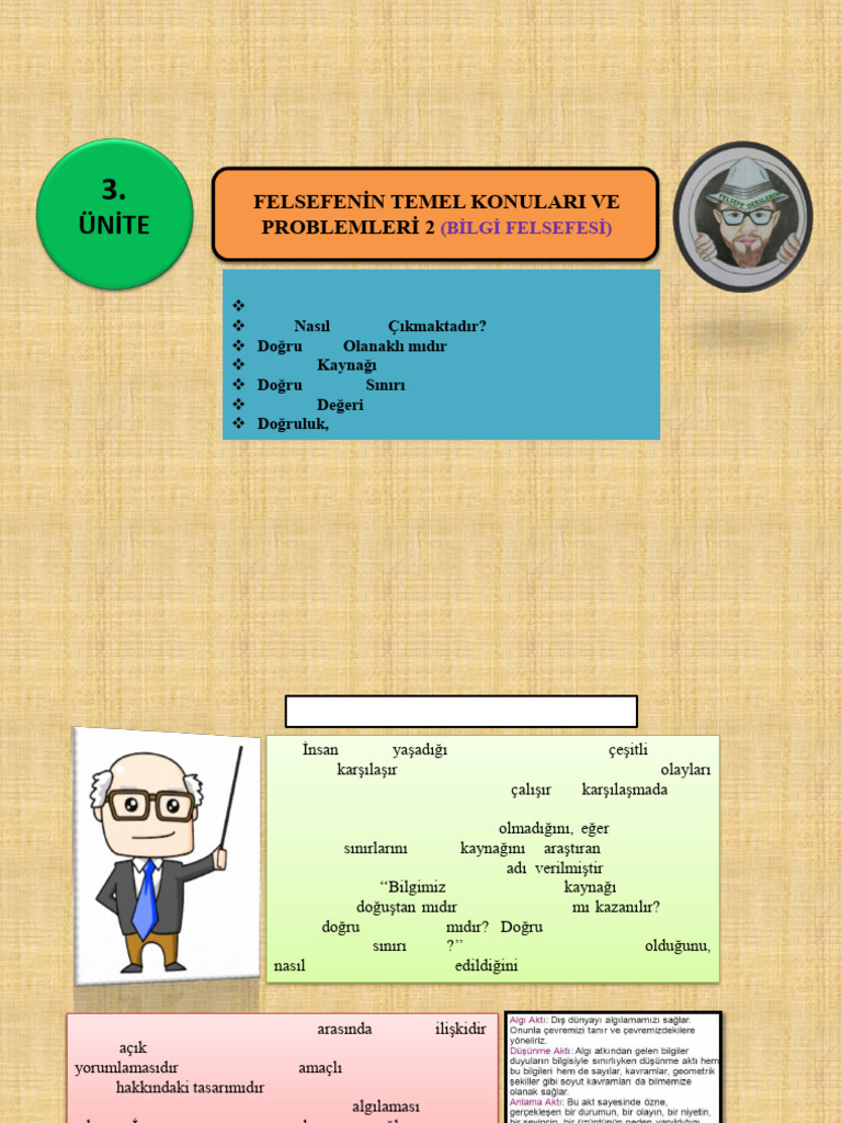 Bilgi Felsefesi | PDF