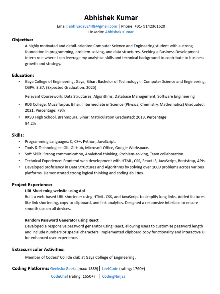 Abhishek Kumar 9142361620 | PDF | Java Script | Computer Programming