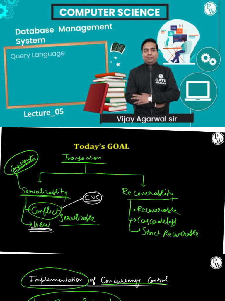 Query Language-1 (Lec-05) - Class Notes - GATE Crash Course 2023 ...