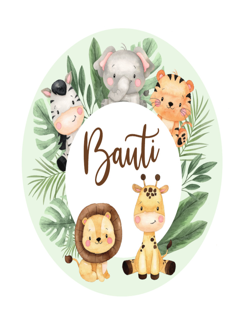 Sticker Bauti | PDF