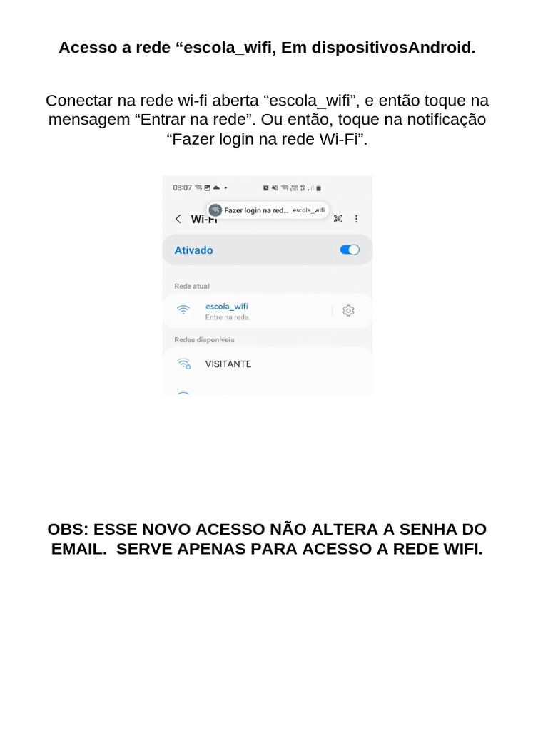 Wifi Escola | PDF