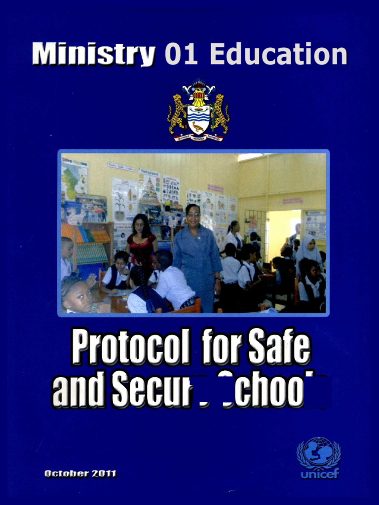 Safe and Secure Schools Protocol Guide | PDF | Crimes | Crime & Violence