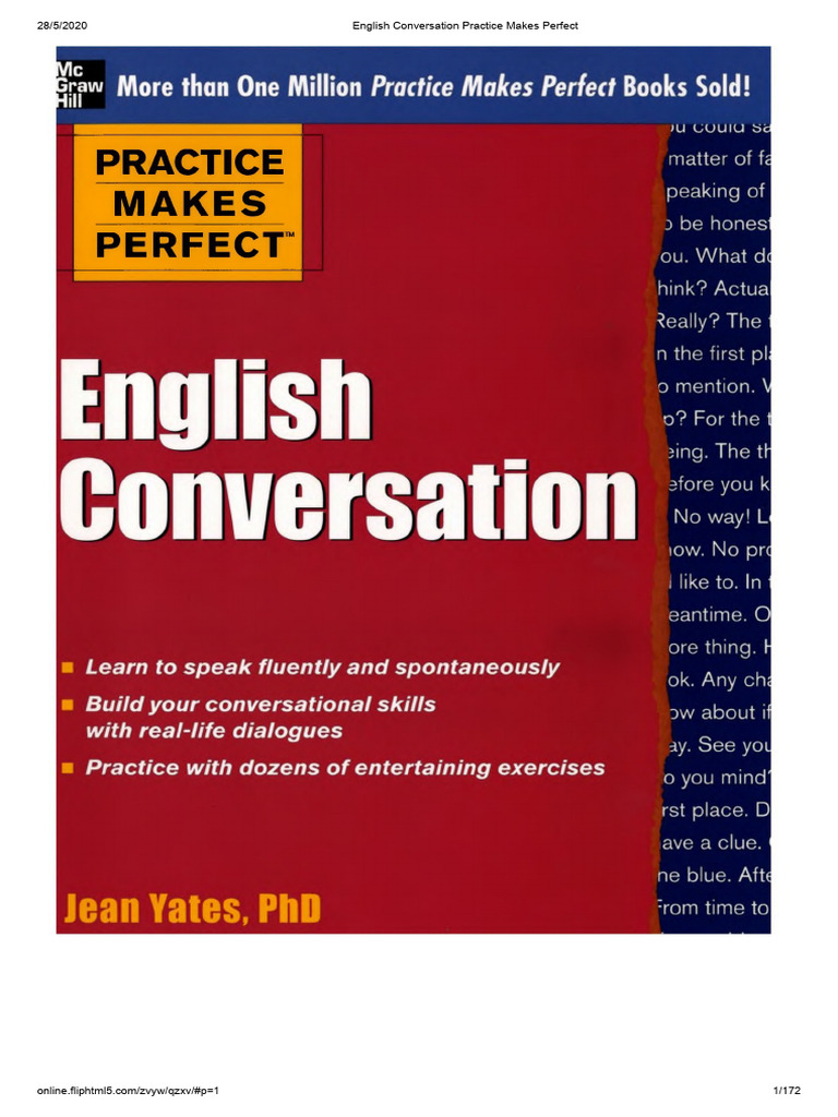 English Conversation Practice Guide | PDF