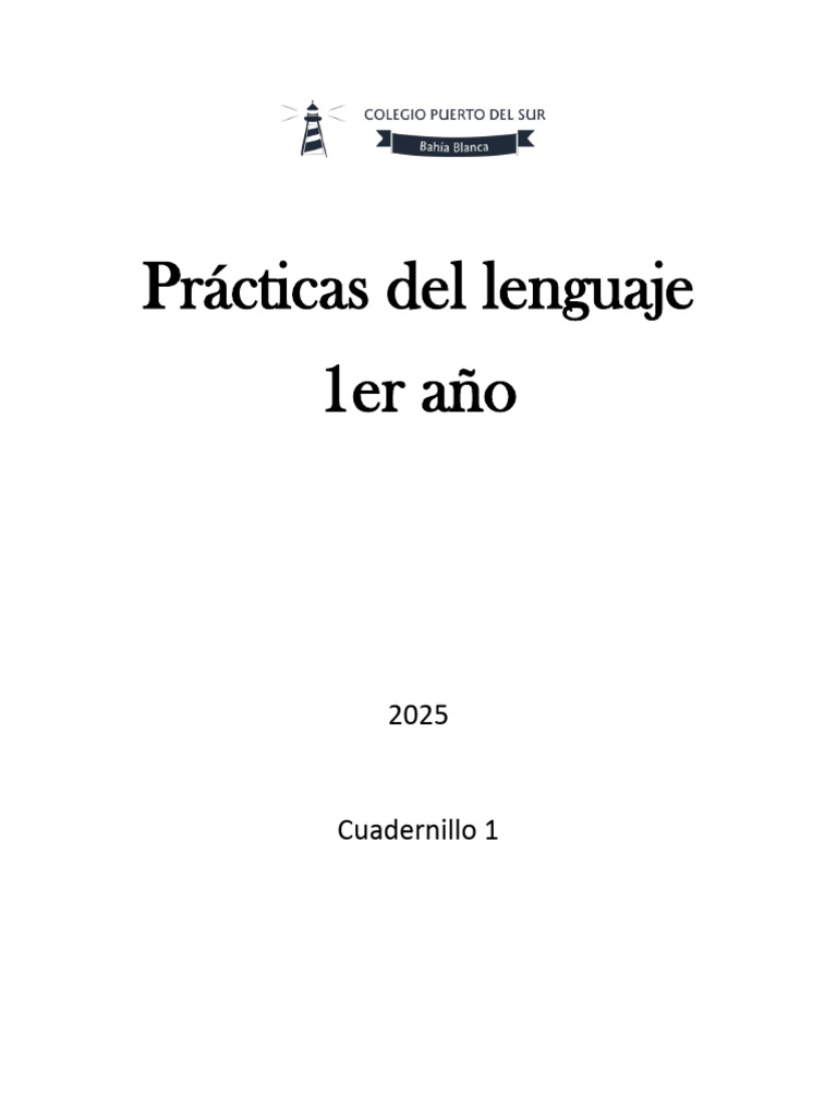 Prácticas de Lenguaje 1er Año 2025 | PDF | Prometeo | Sustantivo