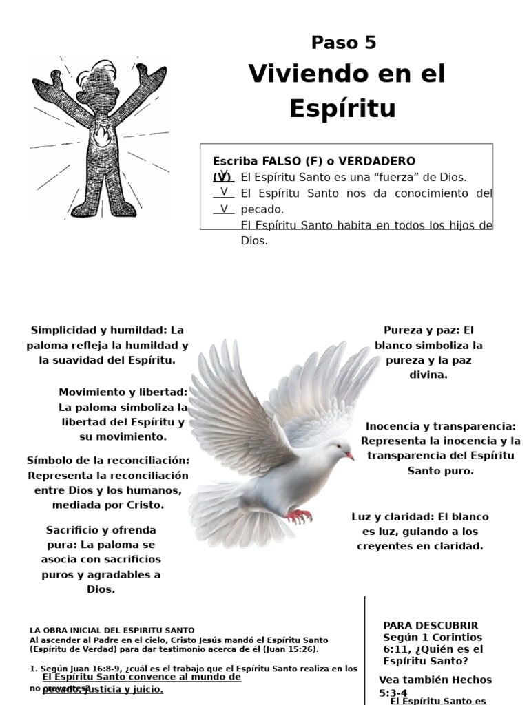 LA OBRA INICIAL DEL ESPIRITU SANTO Al Ascender Al Padre en El Cielo ...