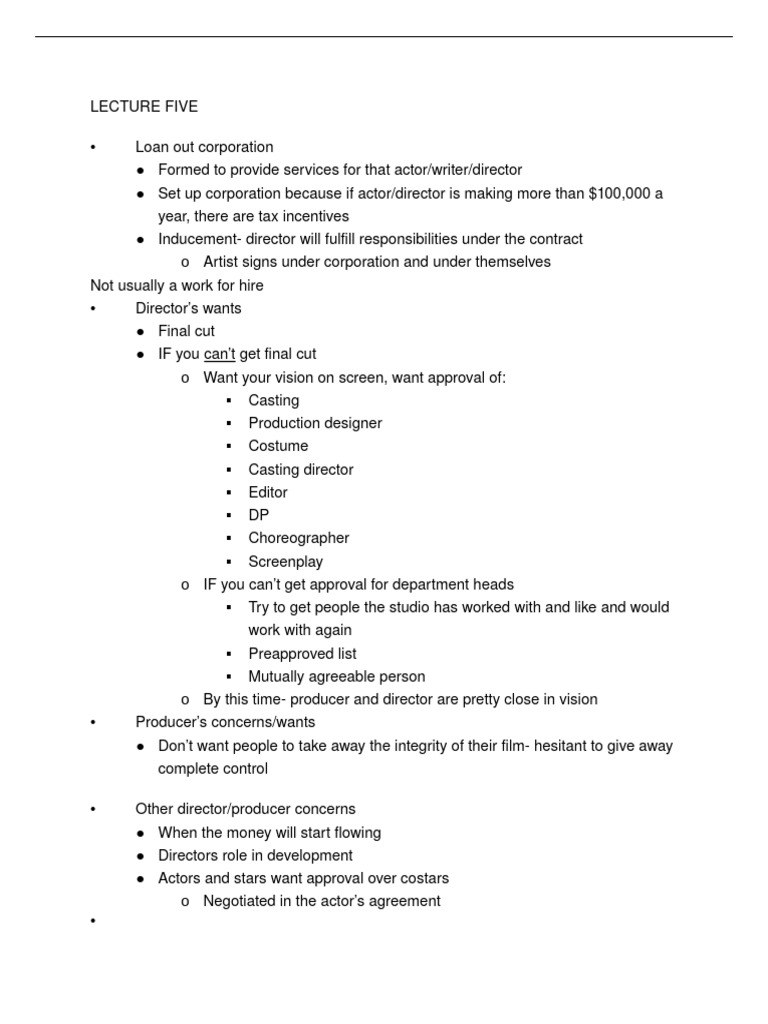 Director-Producer Dynamics in Film | PDF