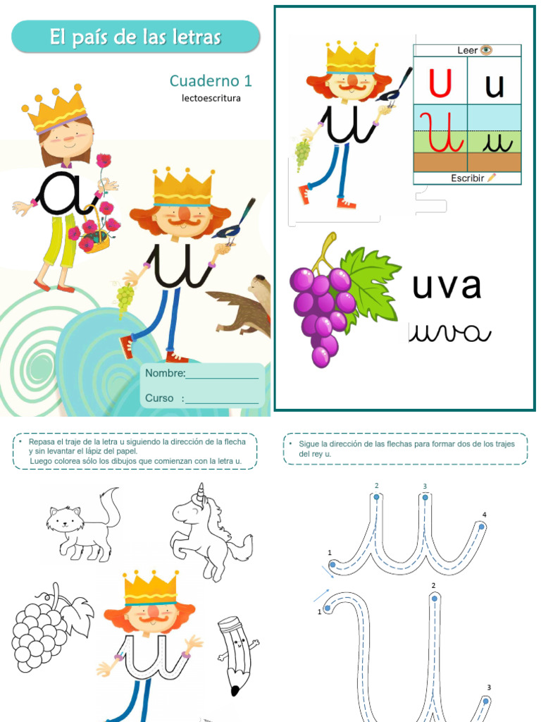 País de Las Letras Cuaderno Oficial | PDF