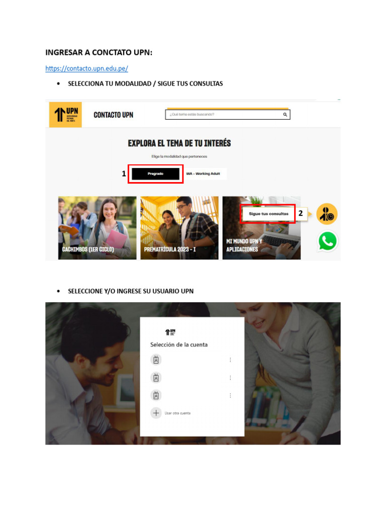 Proceso de Retiro de Ciclo UPN | PDF