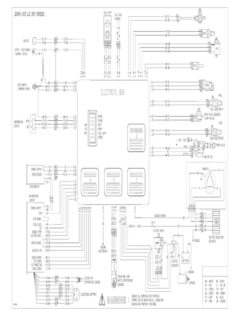 2004 GTI LE (RFI) Wiring Diagram WD21Y04 En PDF