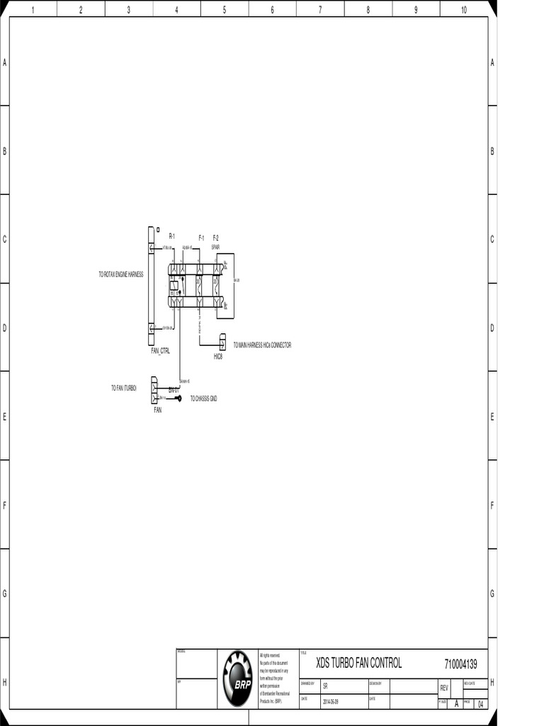 XDS Turbo Fan Control Wiring Diagram | PDF | Vehicles | Motor Vehicle