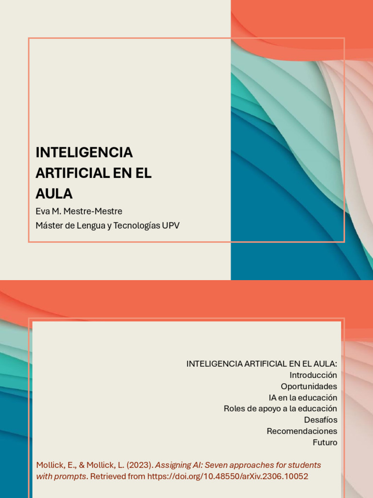 IA en el Aula: Oportunidades y Desafíos | PDF | Inteligencia artificial ...