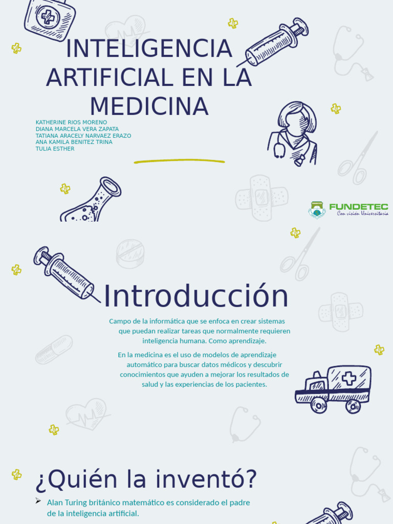 Ia en La Medicina | PDF | Inteligencia artificial | Inteligencia (IA) y ...