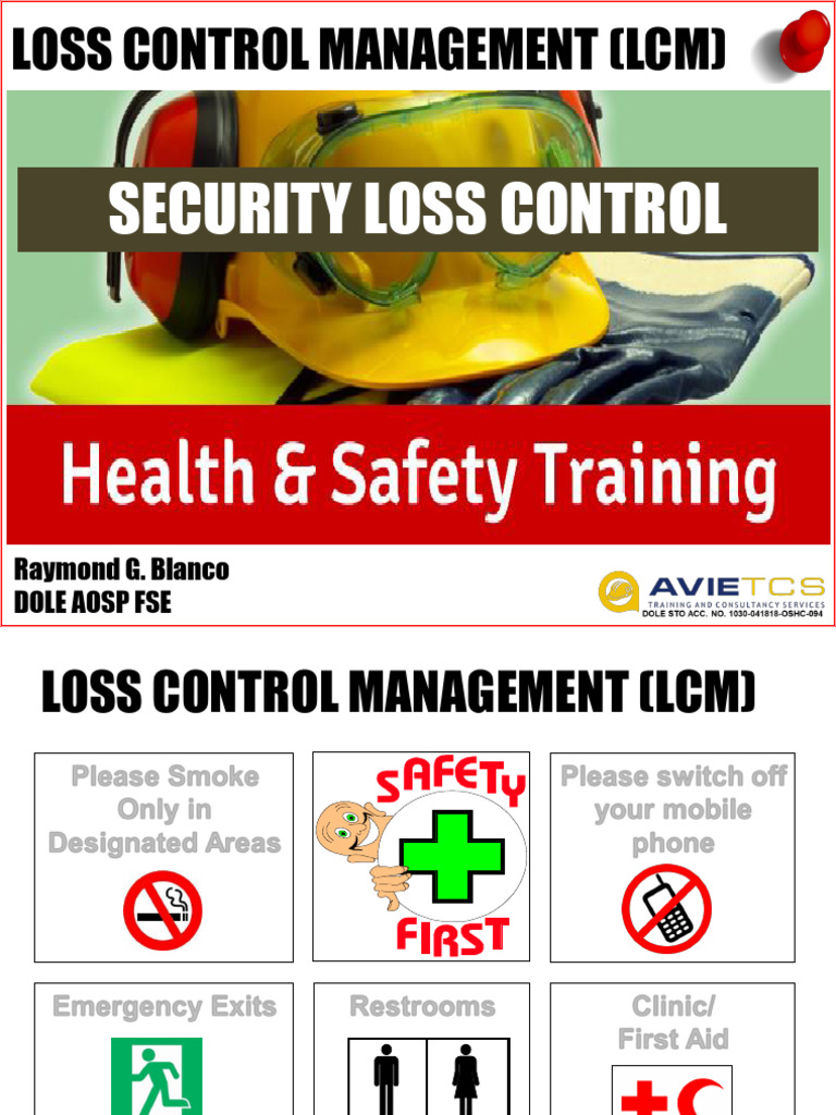 Loss Control Management Overview | PDF | Securities | Law Enforcement