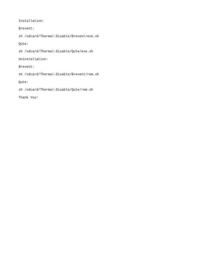 Brevent and Qute Installation Guide | PDF
