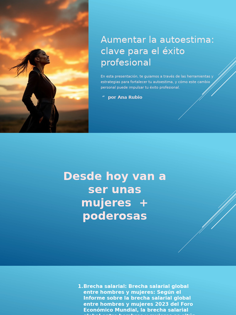 Aumentar La Autoestima Clave para El Exito Profesional | PDF | Brecha ...