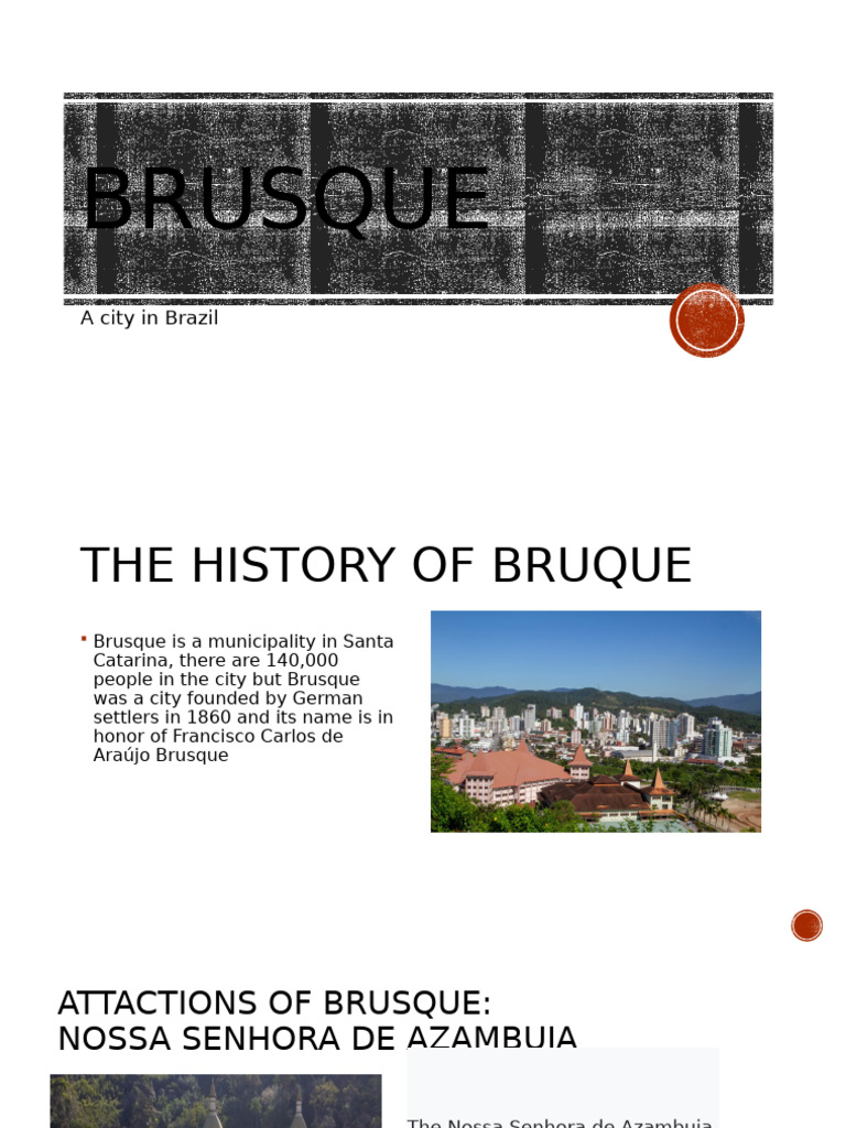Discover Brusque: History & Attractions | PDF