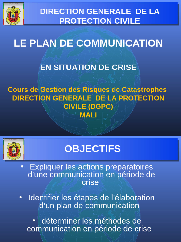 Plan de Communication en Crise | PDF | la communication | Informations