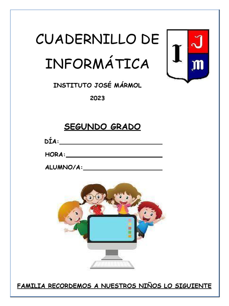 Normas y Actividades de Informática 2° Grado | PDF | Informática