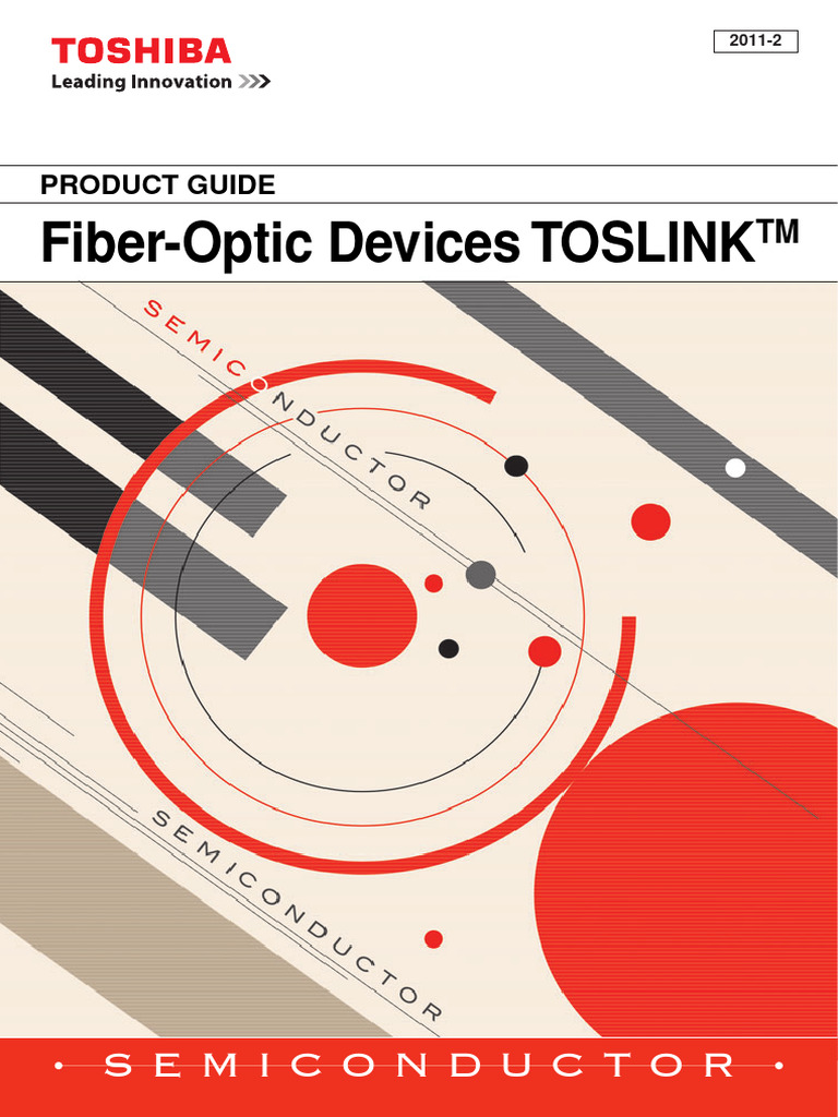 TOSLINK Optical Module Overview | PDF | Optical Fiber | Fiber Optic ...
