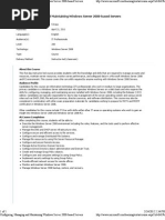 Configuring, Managing and Maintaining Windows Server 2008-Based Servers
