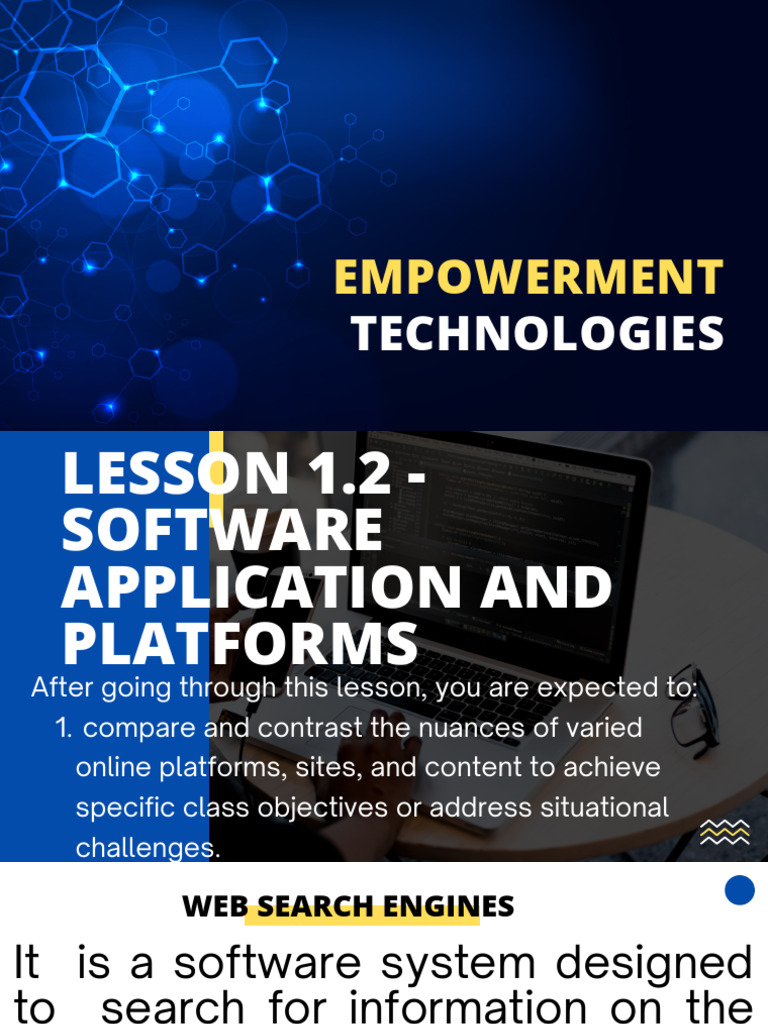 Empowerment Technologies Lesson 1 2 Pdf World Wide Web Internet Web