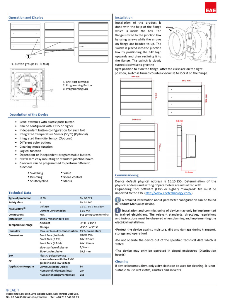 ORIA Switch Installation Manual | PDF | Electrical Engineering | Computing