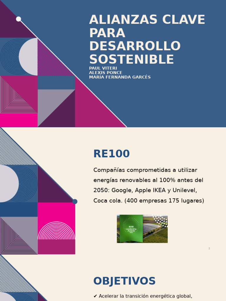 Alianzas Clave para Desarrollo Sostenible | PDF