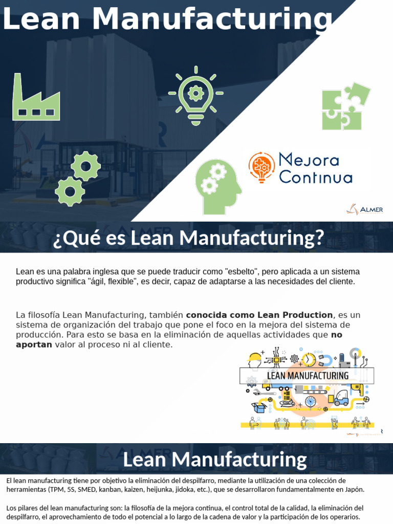 Lean Manufacturing | PDF | Lean Manufacturing | Negocios económicos