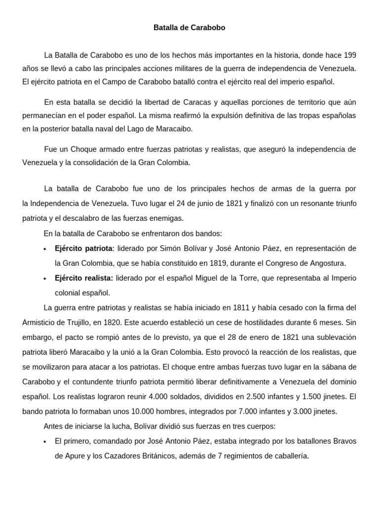 batalla-de-carabobo-pdf-conflictos-del-segundo-milenio