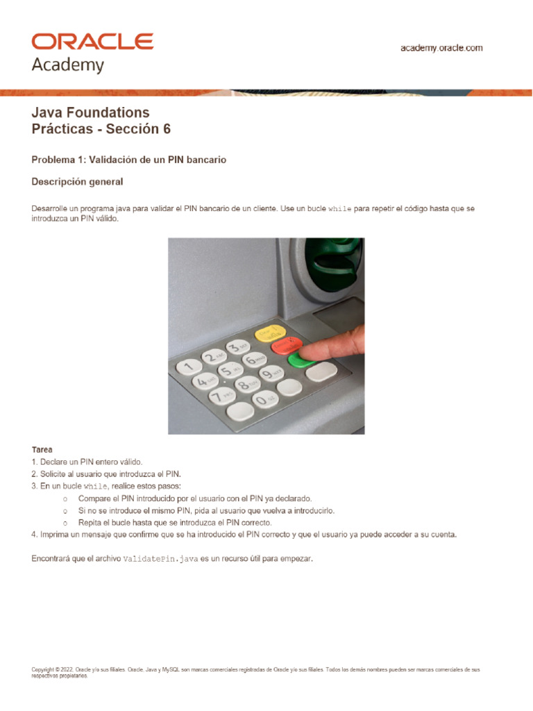 JFo Sección 6 Práctica | PDF