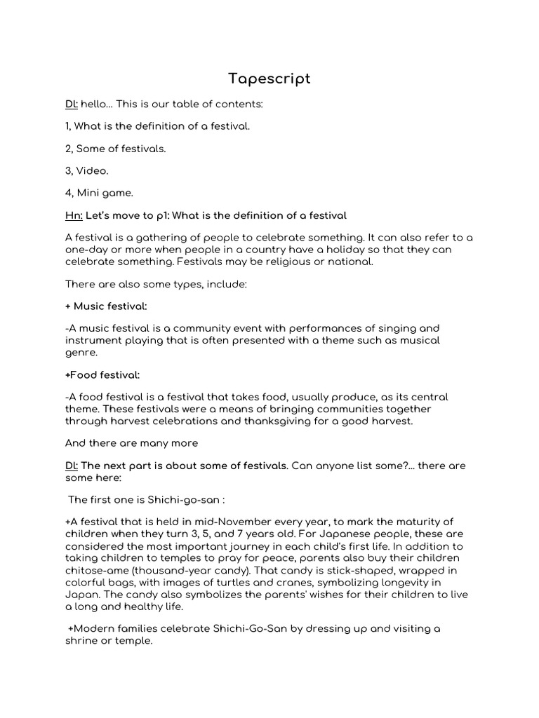 Current Entertainment Events