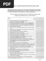 AMTB Questionnaire