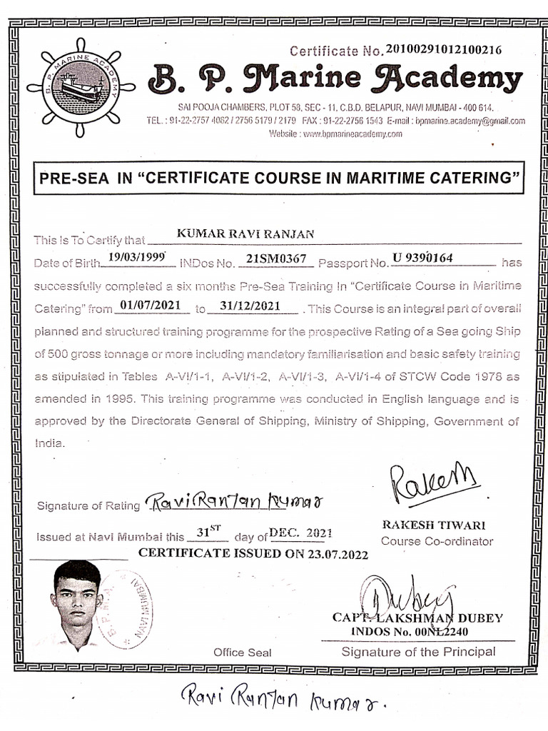 STCW | PDF
