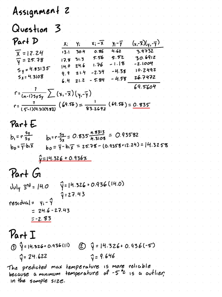 Statistical Analysis of Temperature Data | PDF | Statistical Analysis ...