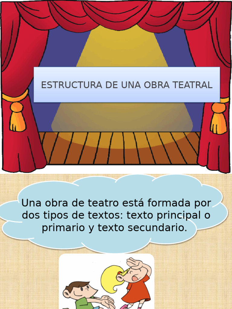 Estructura de una Obra Teatral | PDF