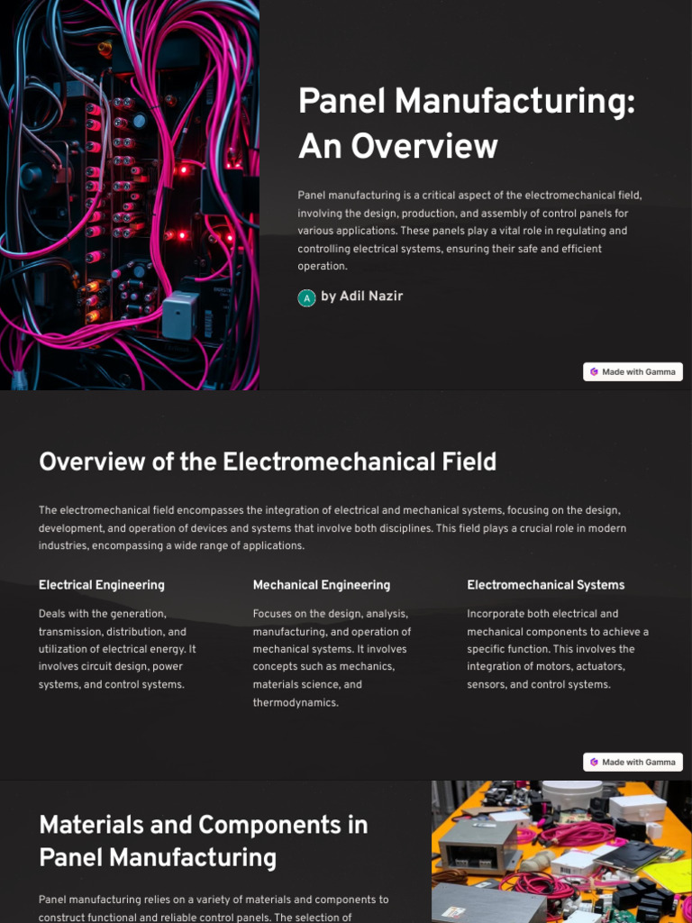 Panel Manufacturing An Overview | PDF | Printed Circuit Board | Safety