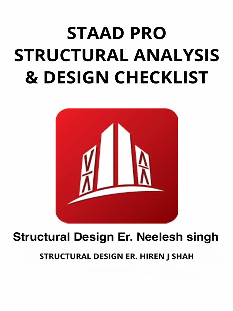 Staad Pro Checklist | PDF