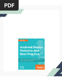 Android Design Patterns and Best Practice 1st Edition Kyle Mew - The complete ebook set is ready for download today