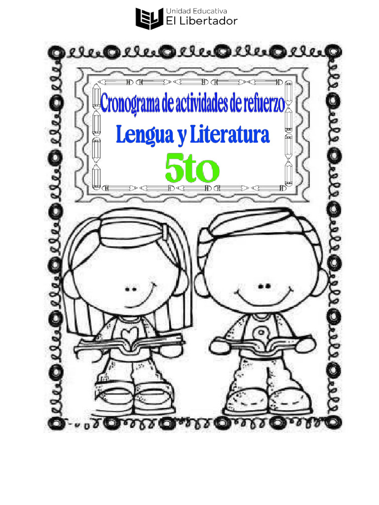 Actividades de Refuerzo Lengua 5to Grado | PDF | Lingüística