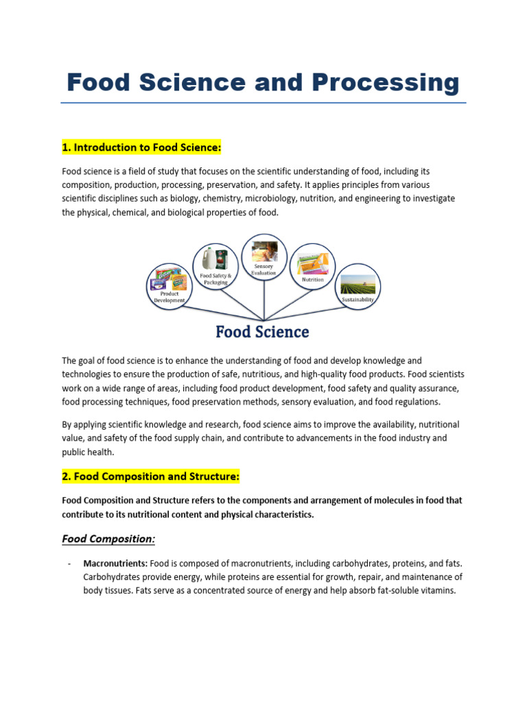 Food Science and Processing - 33387535 - 2024 - 04 - 20 - 11 - 46 | PDF ...