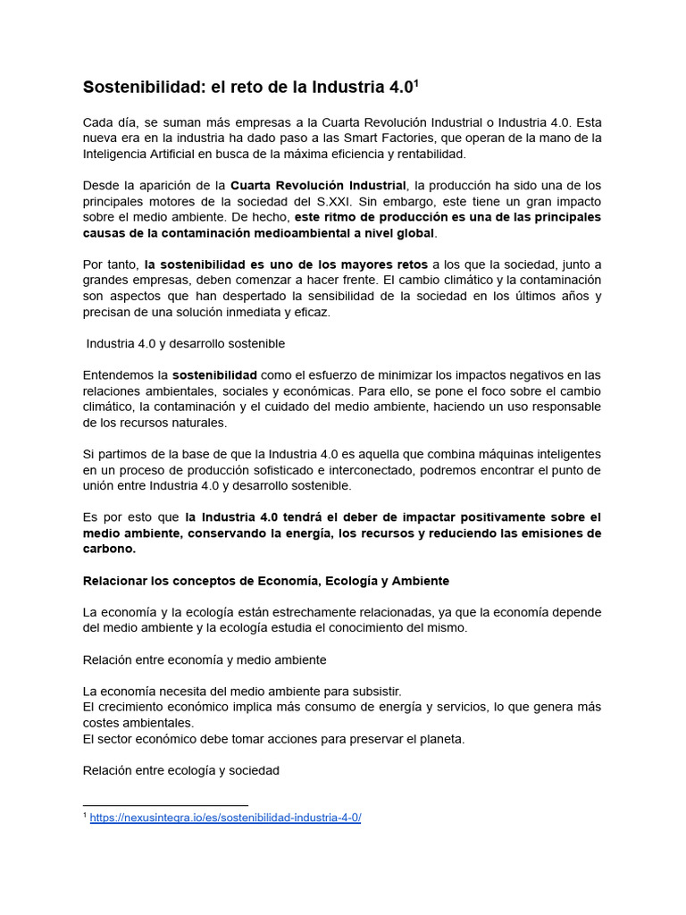 Clase | PDF | Entorno natural | Sustentabilidad