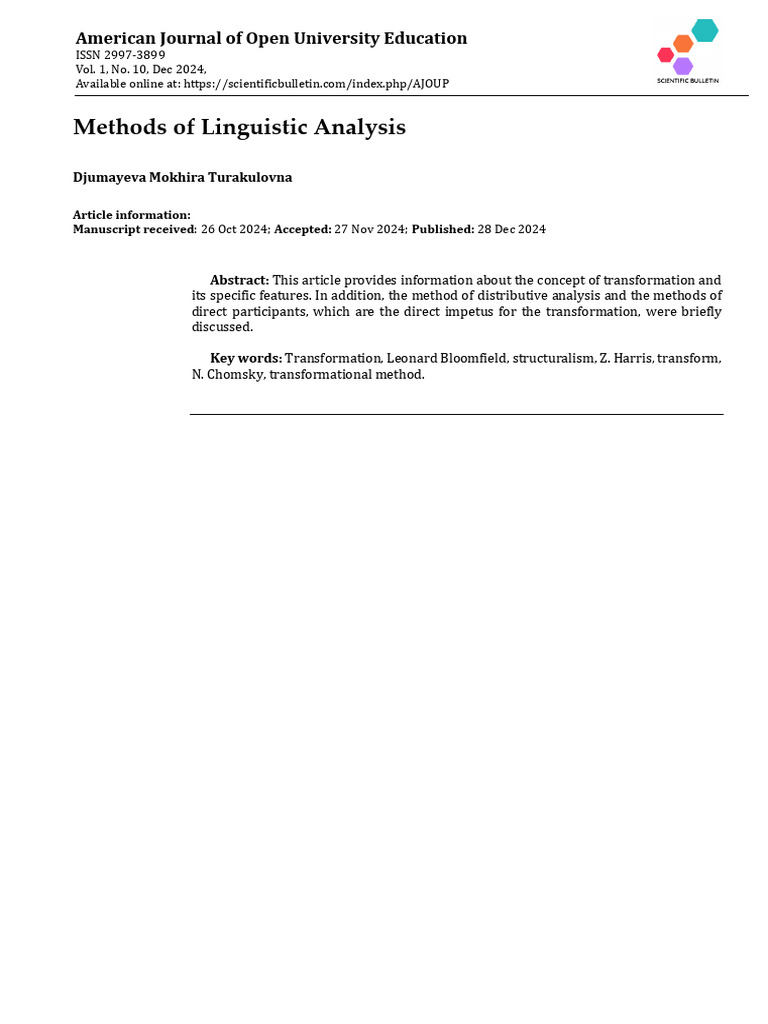 Linguistics visual data 3