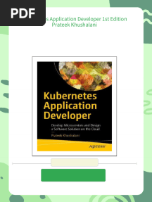 Kubernetes Application Developer 1st Edition Prateek Khushalani - The latest updated ebook is now available for download