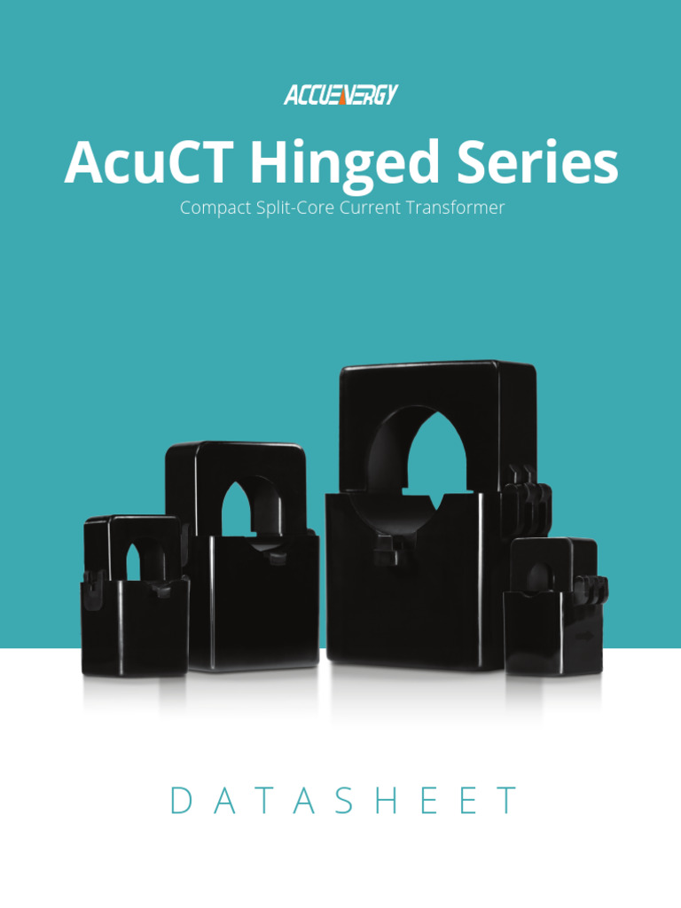 AcuCT-Compact Split-Core CT | PDF | Transformer | Electric Power