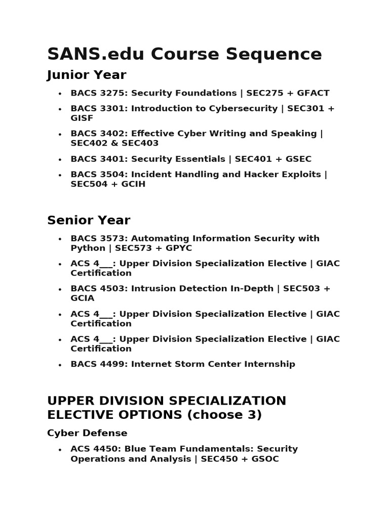 Cyber Security Course Outline | PDF | Security | Computer Security