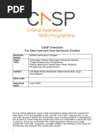CASP Checklist for Qualitative Research | PDF | Methodology | Focus Group