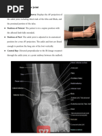 Radiology Foot and Ankle Positioning Guide | PDF | Ankle | Foot