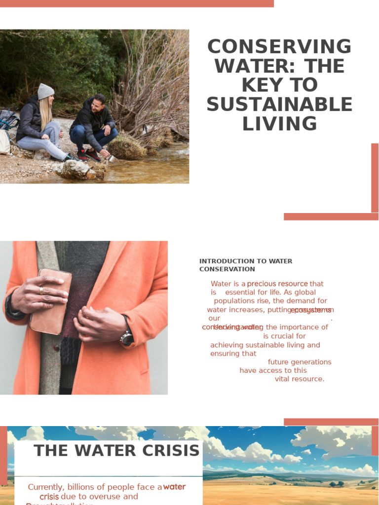 Water Conservation for Sustainable Living | PDF | Water Conservation ...